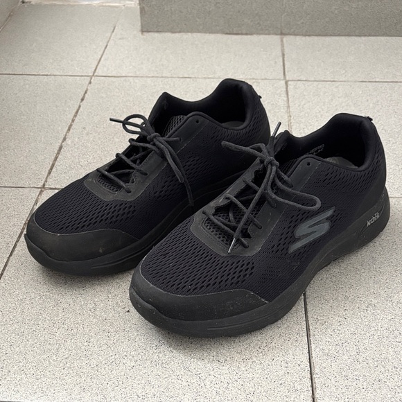 Skechers Black Go Walk Sneakers - Picture 4 of 12